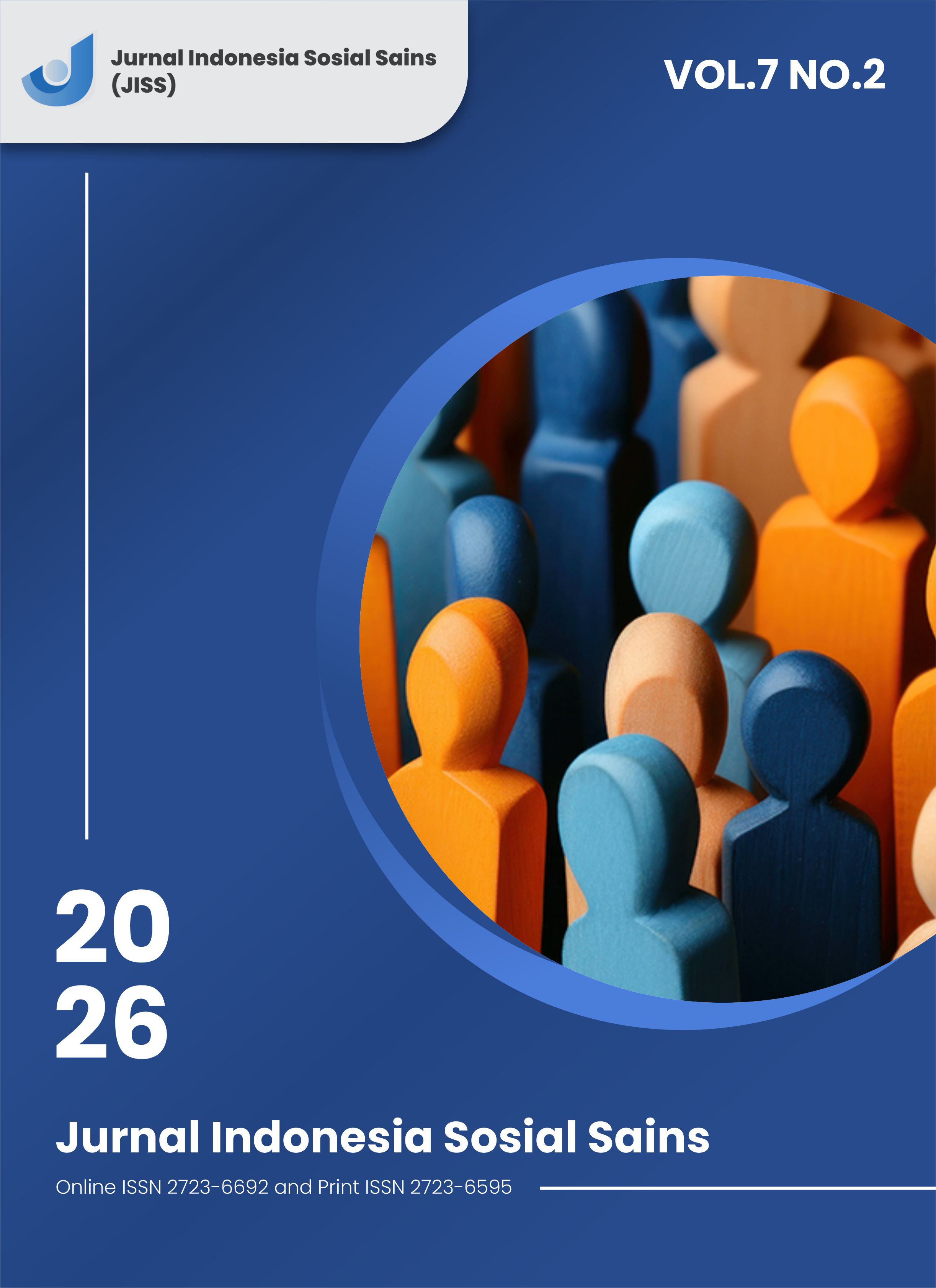 					View Vol. 7 No. 2 (2026):  Jurnal Indonesia Sosial Sains	
				